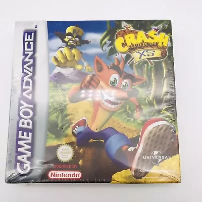 Crash Bandicoot XS • Nintendo Game Boy Advance GBA • New And Sealed • £299.99