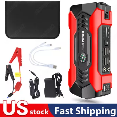 99800mAh Car Jump Starter Booster Jumper Box Power Bank Battery Charger Portable • $36.69