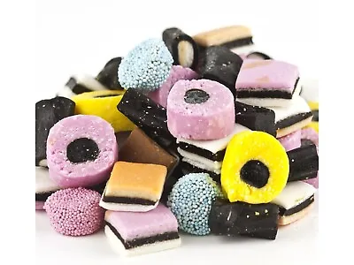 $18.50 • Buy Gustaf's Black LICORICE ALL SORTS Bulk Candy Allsorts 2, 5 Or 6.6 Lb