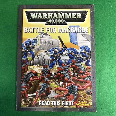 Warhammer 40K 4th Ed Battle Macragge Read This First Booklet Book Rulebook GW • £8