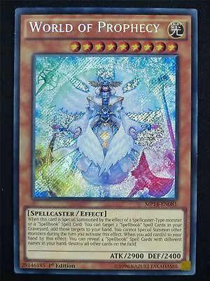World Of Prophecy MP14 Secret Rare - 1st Ed Yugioh Card #ZN • £1.29