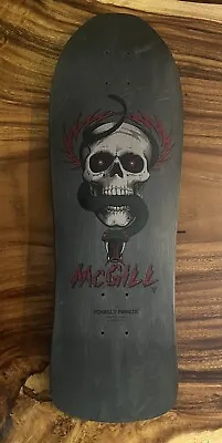 OG Powell Peralta Mike McGill 1989/90 Skateboard Deck Antique **signed** • $600