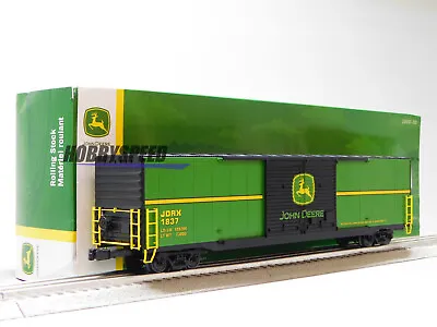 LIONEL JOHN DEERE 60' BOXCAR #1837 O GAUGE Railroad Train Transport 2326130 NEW • $128.84