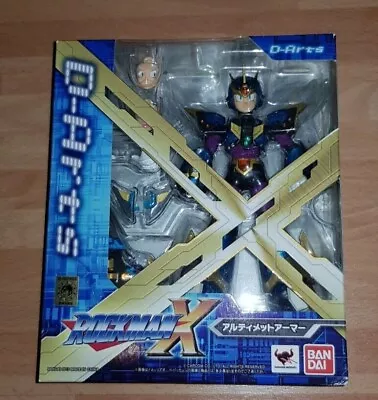 BANDAI SPIRITS D-Arts Rock Man X Ultimate Armor Action Figure *PREOWNED* • £100