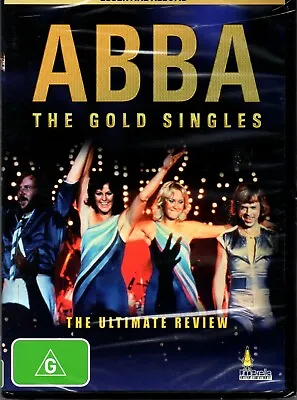 Abba - The Gold Singles - New & Sealed Region 4 DVD - FREE POST • $9.95