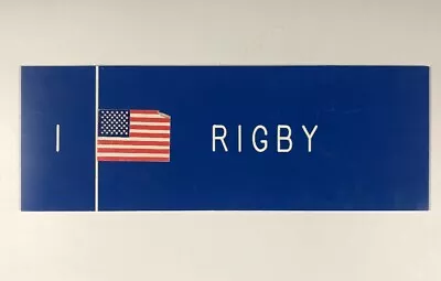 Vintage Bob Rigby Montreal Manic NASL Match Used Locker Tag Nameplate • $499.99