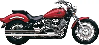 1999-2009 For Yamaha XVS 1100 V-Star Custom COBRA Lo-Boy Shotgun Exhaust XVS1100 • $724.95