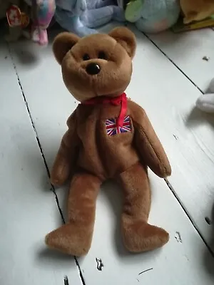 £2.50 • Buy TY Beanie Babies Britannia Bear