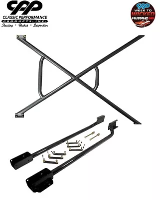 64-70 Ford Mustang Cpp Chassis Stiffening Brace Package Subframe Connector Kit • $589