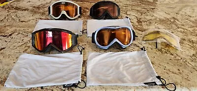 LOT Of 4 Vintage Smith Snowboard/Ski Goggles W/Extra Lens • $35