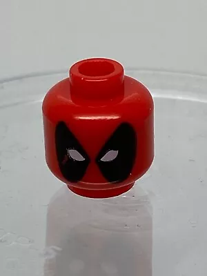 Lego Super Heroes Minifigure Head Deadpool  #1 • $3.40