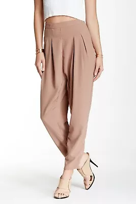 Vertigo 153038 Women's Two-Pocket Drop Crotch Pants Taupe Sz. Medium • $63.75