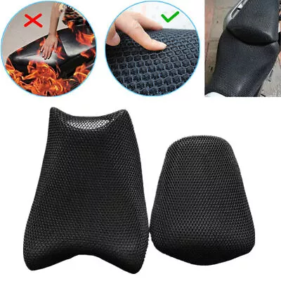 Motorcycle Seat Cover Cooling Pad Sunscreen Cushion For Honda NC700 X S NC750 2x • $18.50