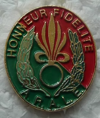 Foreign Legion Aral Military Pin's - Honor & Fidelity • $10.65