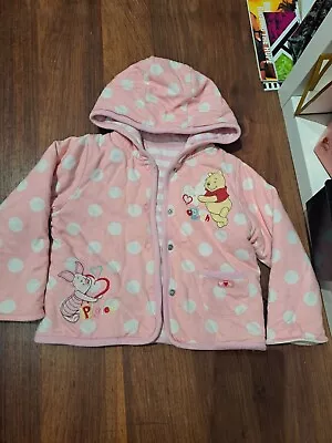 Girls Quilted Jacket 9-12 Months • £3.30