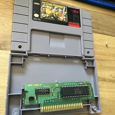 The Lost Vikings Super Nintendo SNES Used - Not Tested 1991 • $40