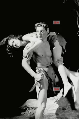 POSTCARD Print / Johnny Weissmuller + Maureen O'Sullivan / Tarzan / 1932 • $4.95