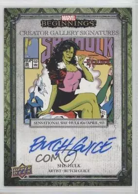 2022 Upper Deck Marvel Beginnings Vol 2 Series 1 Butch Guice #CG-BG Auto 1x8 • $34.96