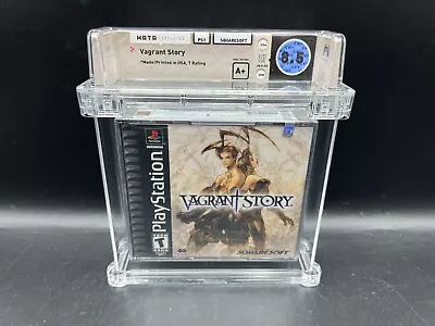 $299 • Buy 1st Print Vagrant Story Sony PS1 WATA 8.5 A+ FACTORY SEALED VGA