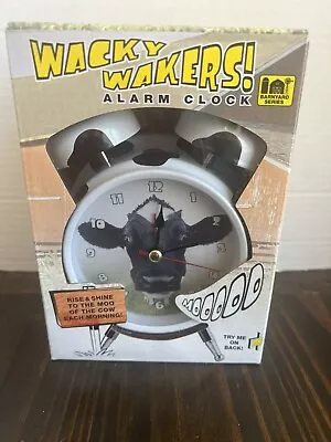 Wacky Wakers Alarm Clock Mooing Cow Sound Barnyard Farm Series   • $19.99