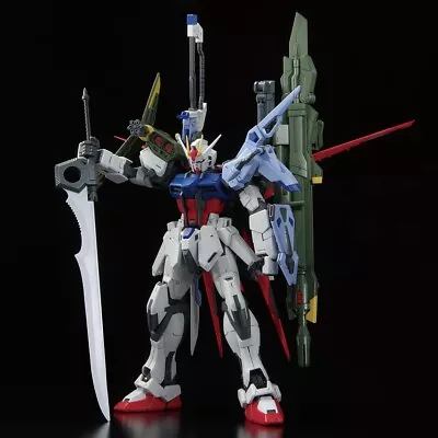 BANDAI Gundam Base Limited MG PERFECT STRIKE GUNDAM SLAM EQUIPPED 1/100 • $185