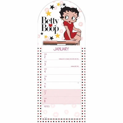 £5.48 • Buy Betty Boop Magnetic Slim Calendar 2023 - Entertainment - Week To View