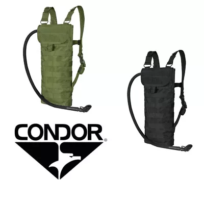 Condor Military Tactical MOLLE PALS Hydration Carrier Pouch W/ 2.5 L Bladder HCB • $39.90