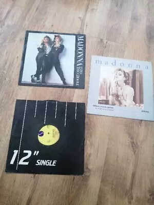 Madonna Into The Groove 12  Sire W8934T  12 Inch In Picture Sleeve Plus 2 More  • £5