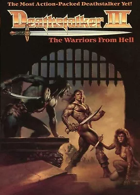 DEATHSTALKER AND THE WARRIORS FROM HELL -3 III John Allen Nelson Carla Herd DVD • $17