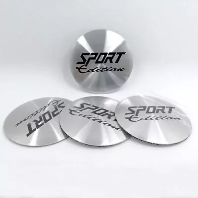 4Pcs 56MM SPORT Edition Logo Emblem Sticker Truck Car Wheel Center Hub Cap Cover • $2.92