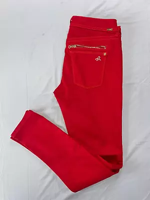 DL1961 Amanda Skinny Jeans With Comfort 360 4-Way Stretch. Red Size 29. MINT!! • $28.99