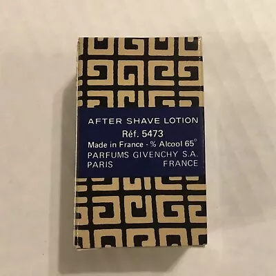 Monsieur De Givenchy After Shave Lotion 3ml - 1/10 FL. OZ - 3cc Made In France • $5