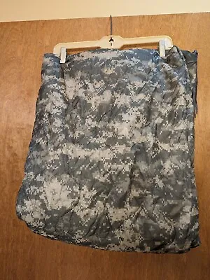 USGI US Military Army ACU Camo Wet Weather Poncho Liner Woobie Blanket! • $24.25