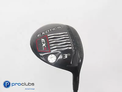 Tour Edge Exotics EX9 15* 3 Wood - Matrix Ozik Red Tie 65g Stiff Flex - 392230 • $39.99