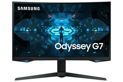$1099 • Buy Samsung Odyssey G7 27  240Hz QHD 1ms HDR G-Sync 1000R Curved QLED Gaming Monitor