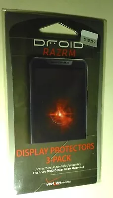 Droid Motorolla Razr Maxx HD Anti Glare Display Protector 3-pack • $6.79