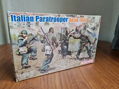 1944 Dragon Models 6741 Italian Paratroopers Anzio 1/35 Scale • £18.99