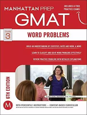 Word Problems GMAT Strategy Guide (Manhattan Prep GMAT Strategy Guides) By Manh • £2.51