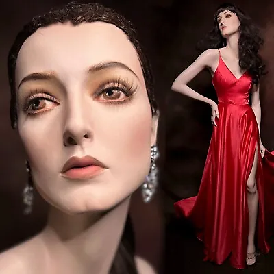 ROOTSTEIN Rare Vintage Mannequin Realistic Fiona Hamilton Face Full Size • $699.95