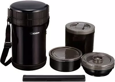 ZOJIRUSHI Thermal Lunch Box Stainless Steel Lunch Jar SL-XE20-AD • $99.37
