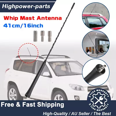 41cm 16  Antenna Whip Aerial AM/FM Radio Singal Receiver For Yaris Corolla RAV4 • $23