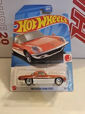 Hot Wheels 2023 Super Treasure Hunt 1968 Mazda Cosmo Sport W/ Protector Moc Sth • $29