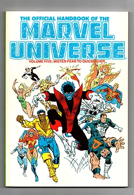 The Official Handbook Of The Marvel Universe Volume 5 TPB - 1987 - (-NM) • $15