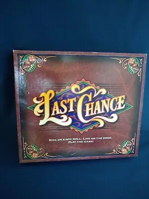 $37.99 • Buy “Last Chance” Dice Board Game By Milton Bradley 1995 Sealed Parts Open Box