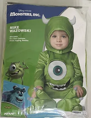 Infant 12-18 Month Monsters Inc. Mike Wazowski Costume-NEW - Disney - Spirit • $29.99