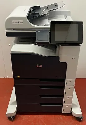 CC522A - A3 HP Laserjet Enterprise M775dn + 3x500-sheet Feeder Tray / Cabinet • £999