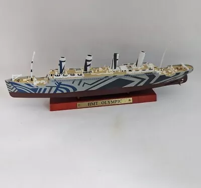 HMT OLYMPIC Cruise Ship Model Atlas Collection Alloy Diecast 1:1250 Ocean Boat  • £22.99