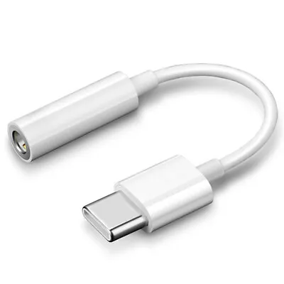 $0.99 • Buy USB-C Type C Adapter Port To 3.5MM Aux Audio Jack Earphone Headphone Cable USB -