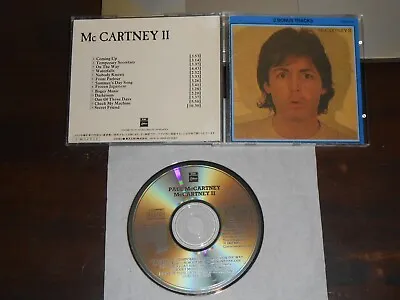 PAUL McCARTNEY McCartney II CD Japan 13 Tracks EMI Odeon CP28-1018 • $7.99