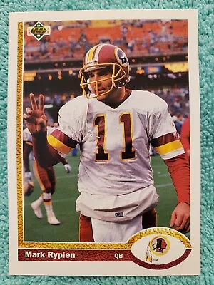 1991 Upper Deck Mark Rypien #280 Washington Redskins • $1.36